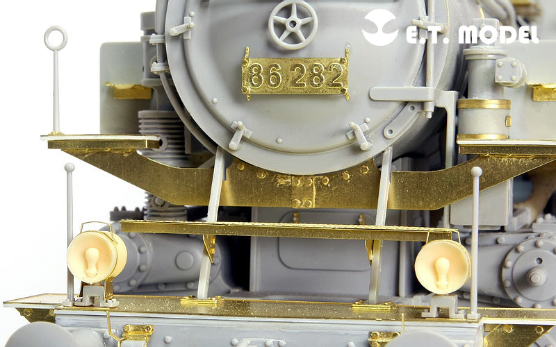 E.T. Model 1:35 Steam Locomotive BR86 DRG Super Detail Set