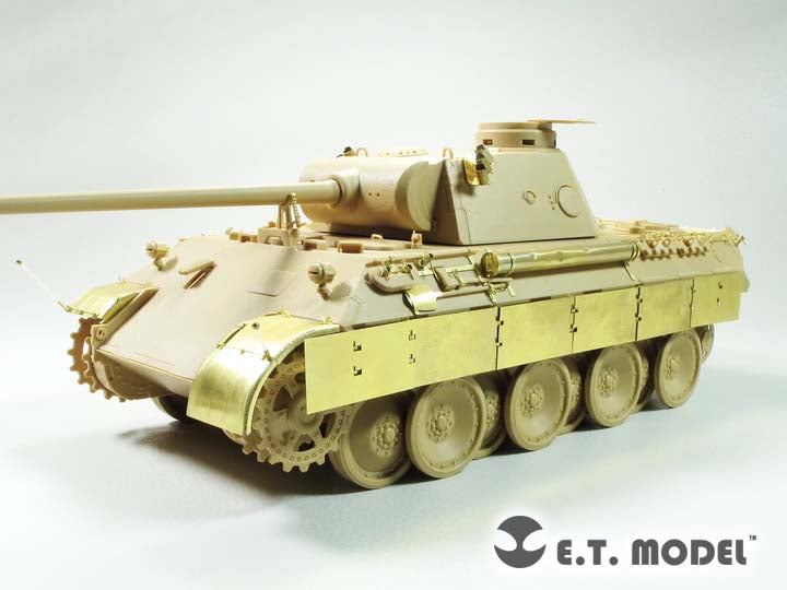 E.T. Model 1:35 WWII German Panther D Fender & Side Skirts