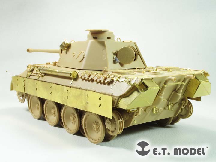 E.T. Model 1:35 WWII German Panther D Fender & Side Skirts