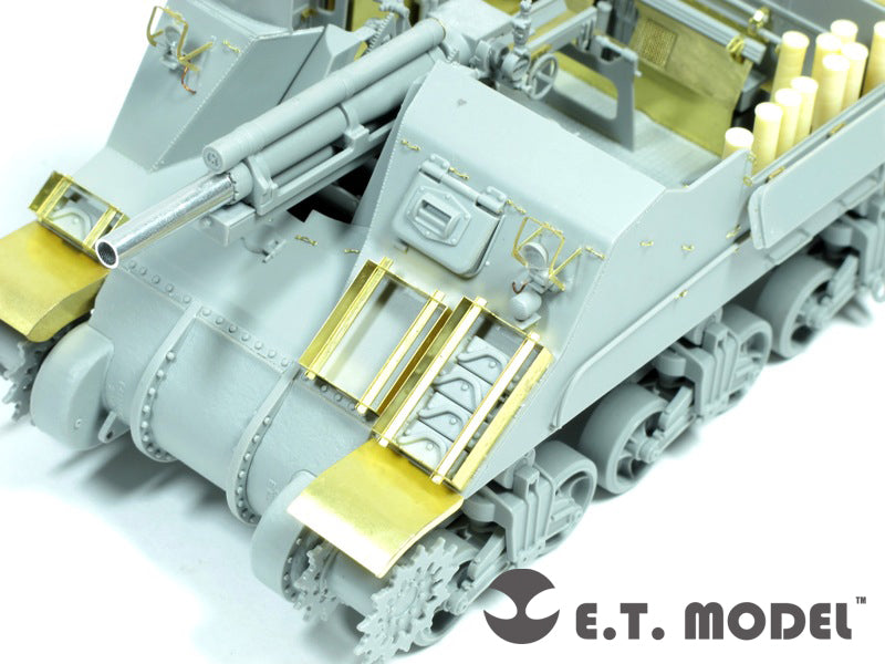 E.T. Model 1:35 WWII US M7 Priest Mid Production Value Package Detail Set