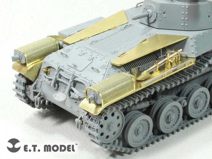 E.T. Model 1:35 IJA Type 97 Medium Tank"Chi-Ha"(Early Production) Detail Set