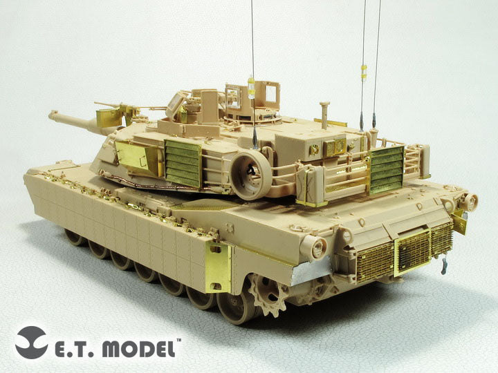 E.T. Model 1:35 USMC M1A1 AIM MBT/U.S.ARMY M1A1 Tusk MBT Detail Set