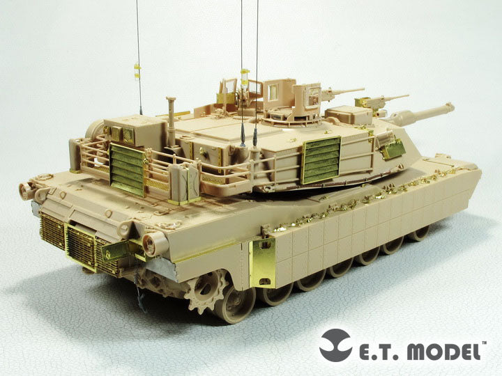 E.T. Model 1:35 USMC M1A1 AIM MBT/U.S.ARMY M1A1 Tusk MBT Detail Set