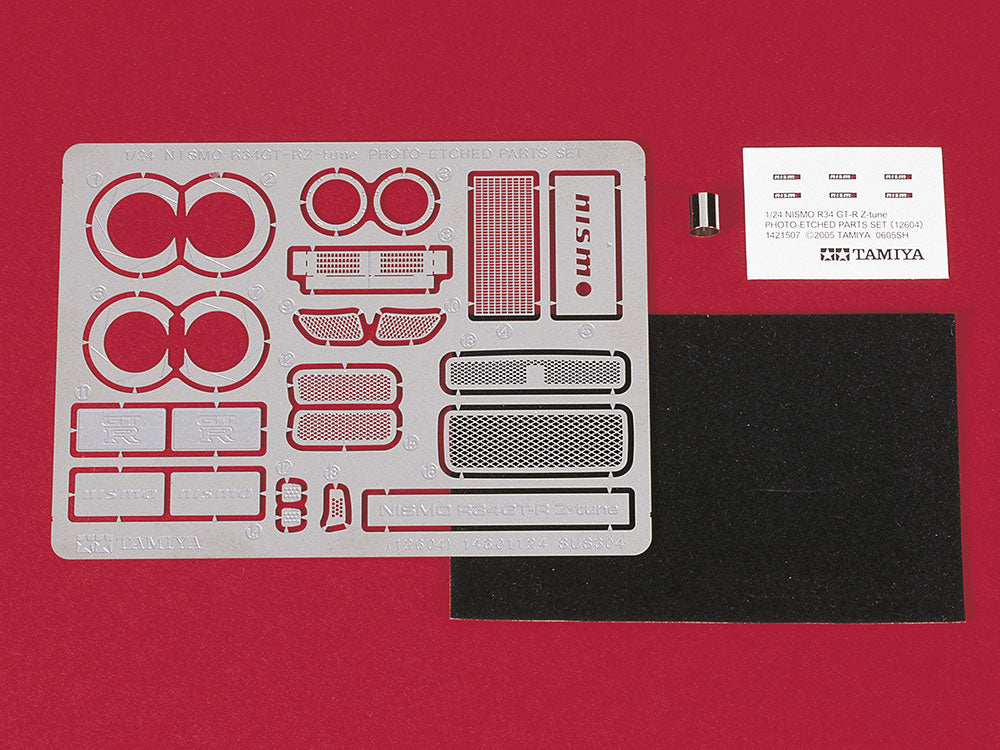 Tamiya Detail-Up Parts 1/24 Nismo R34 GT-R Z-Tune Photo Etch parts Set