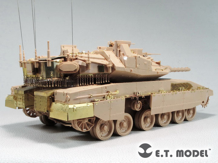 E.T. Model 1:35 Israeli Merkava Mk.4M w/Trophy Active Protection System Side Skirts