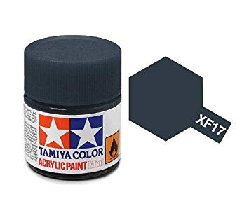 Tamiya Color Acrylic Paint XF-17 Sea Blue 10ml