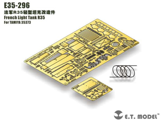 E.T. Model 1:35 French Light Tank R35 Detail Set