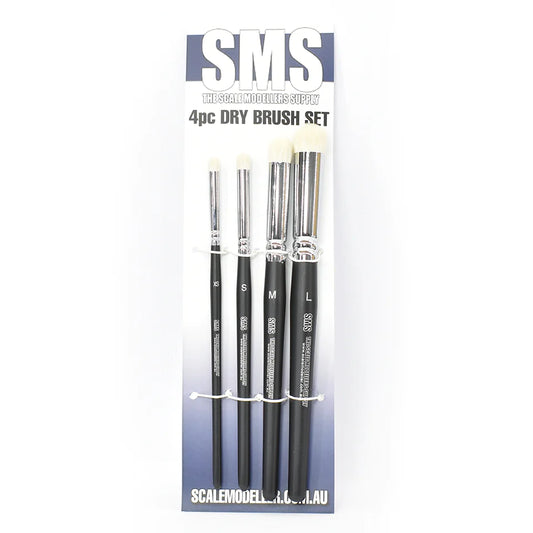 SMS 4pce Dry Brush Set