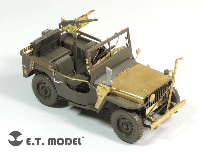 E.T. Model 1:35 WWII U.S. Willys MB Jeep Detail Set