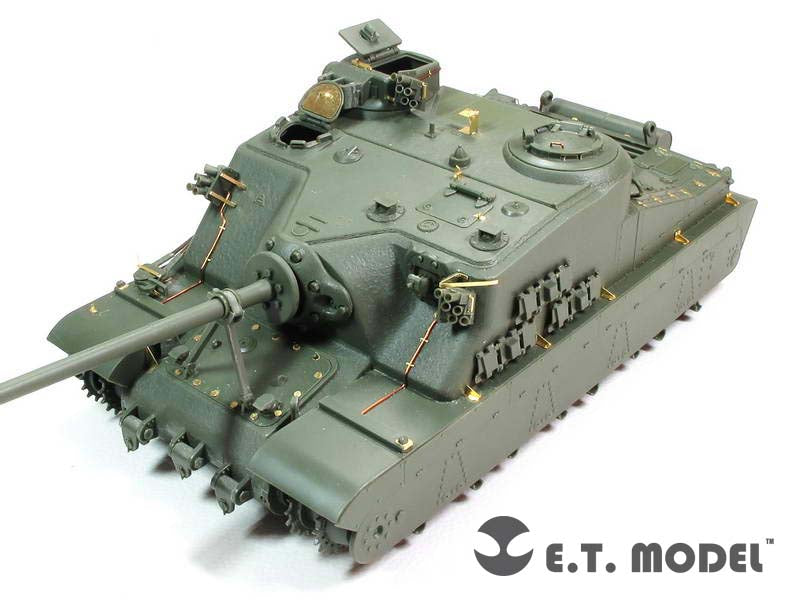 E.T. Model 1:35 WWII British Heavy Assault Tank A39 Tortoise Detail Set