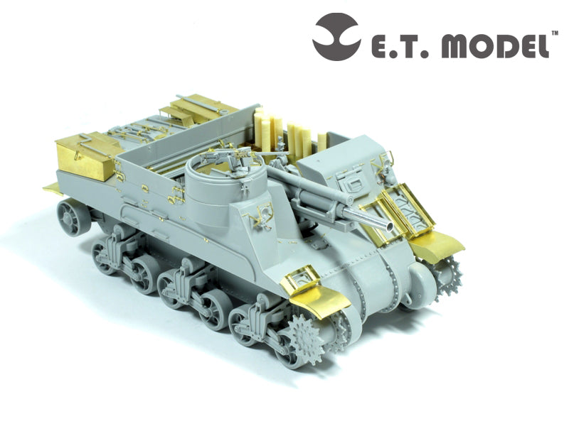 E.T. Model 1:35 WWII US M7 Priest Mid Production Value Package Detail Set