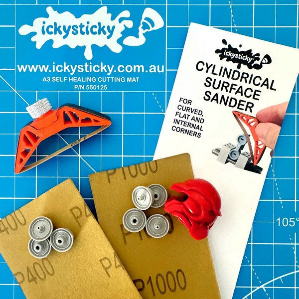 Ickysticky Cylindical Surface Sander