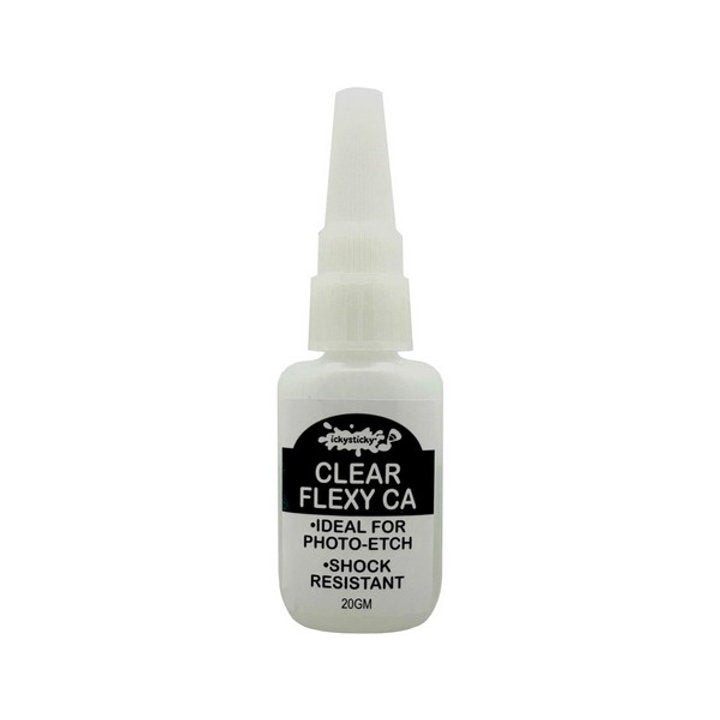 Icky Sticky Clear Flexy CA Glue 20gm