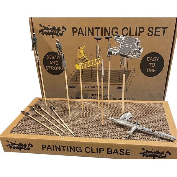 Ickysticky Model Painting Clip Set