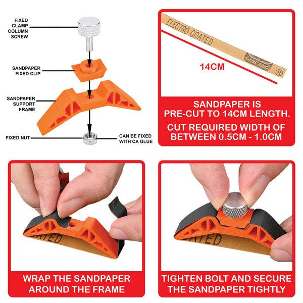 Ickysticky Cylindical Surface Sander