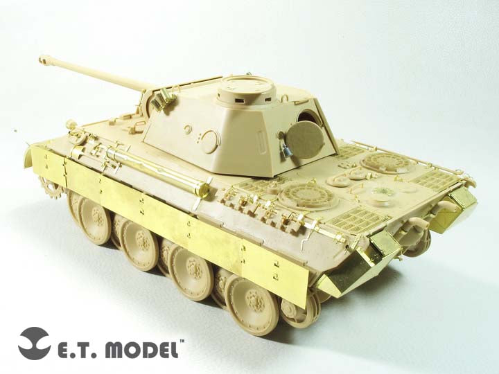 E.T. Model 1:35 WWII German Panther D Basic Detail Set