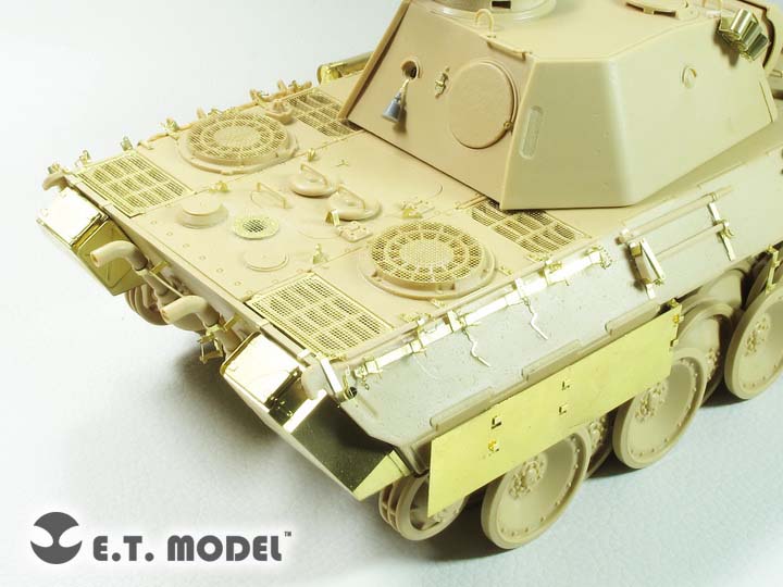 E.T. Model 1:35 WWII German Panther D Basic Detail Set