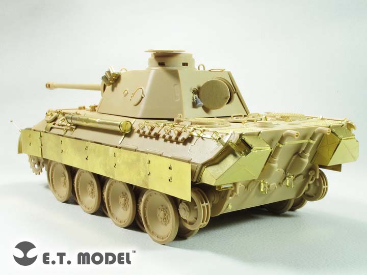 E.T. Model 1:35 WWII German Panther D Basic Detail Set