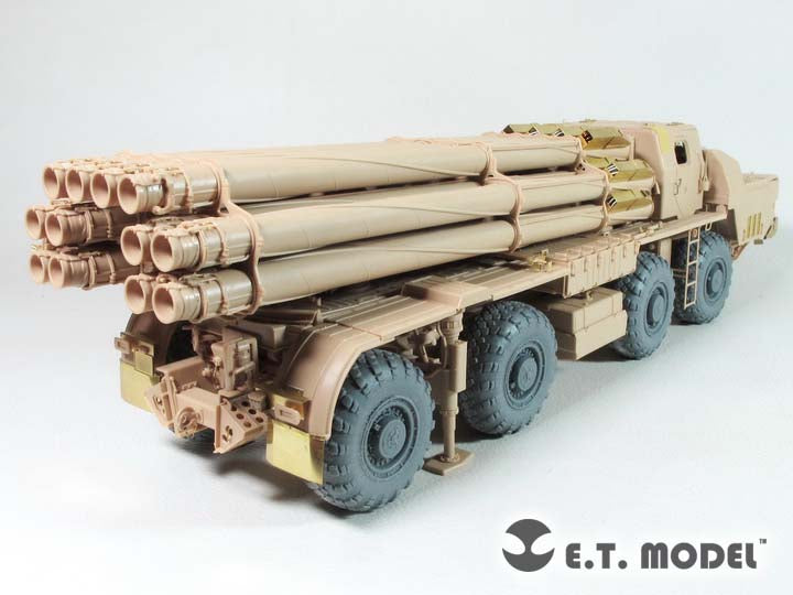 E.T. Model 1:35 Russian Long-Range Rocket Launcher 9A52-2 SMERCH Detail Set