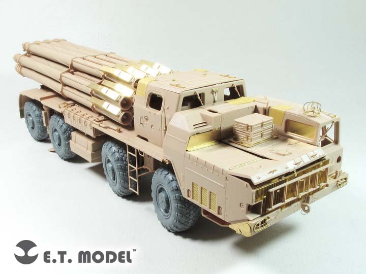 E.T. Model 1:35 Russian Long-Range Rocket Launcher 9A52-2 SMERCH Detail Set