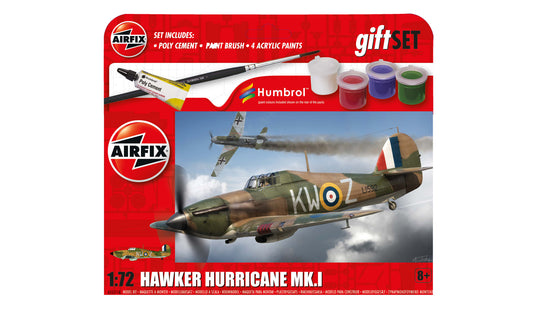 Airfix 1/72 Hawker Hurricane Mk.I Gift Set