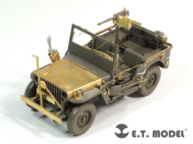 E.T. Model 1:35 WWII U.S. Willys MB Jeep Detail Set