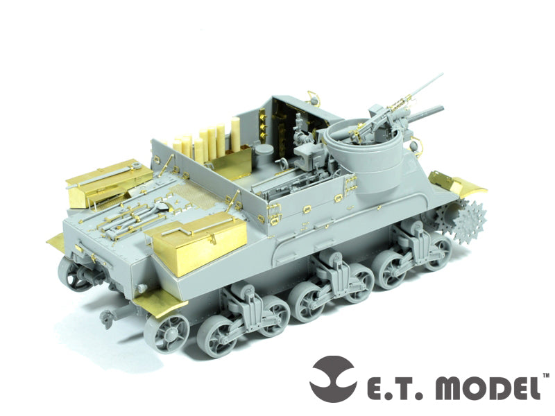 E.T. Model 1:35 WWII US M7 Priest Mid Production Value Package Detail Set