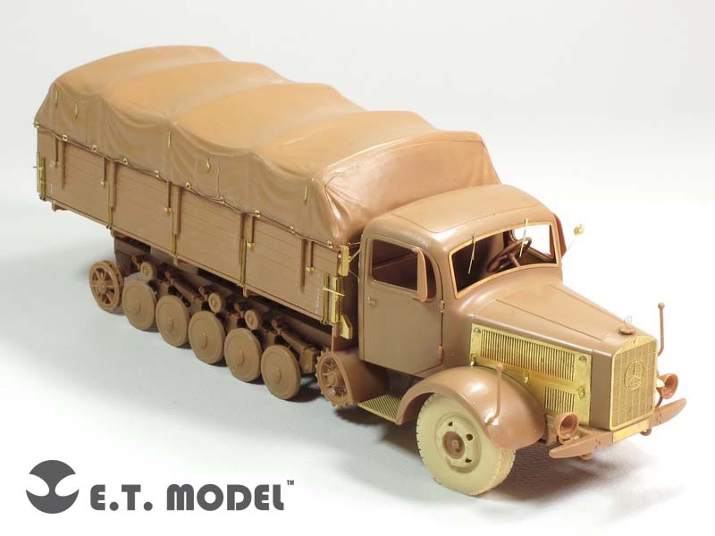 E.T. Model 1:35 WWII German Heavy Halftrack L 4500 R MAULTIER Detail Set