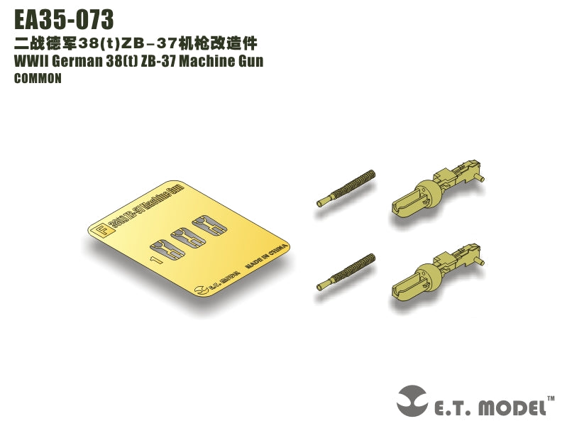 E.T. Model 1:35 38(t) ZB-37 Machine Gun