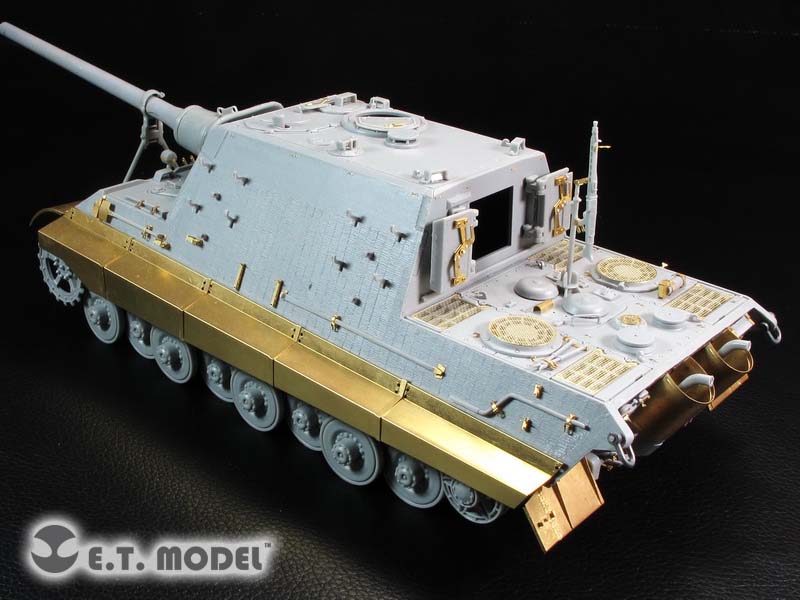 E.T. Model 1:35 WWII German Panzerjager "Jagdtiger" Fender & Side Skirts