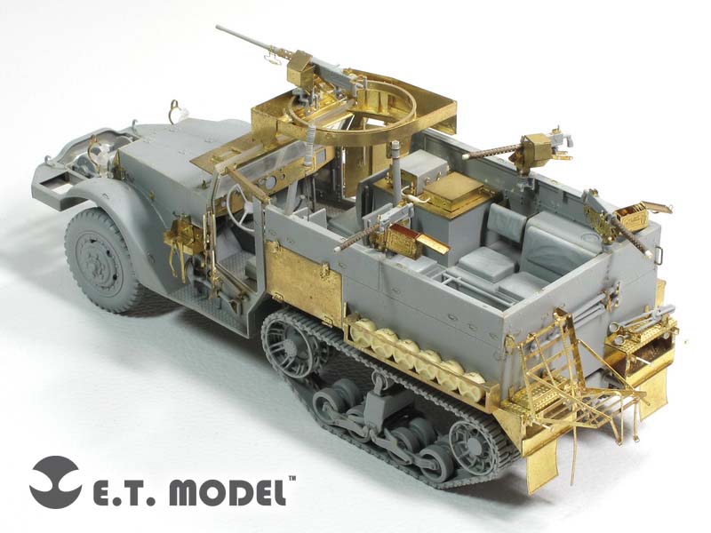 E.T. Modet 1:35 WWII U.S. M2A1 Half-Track Detail Set