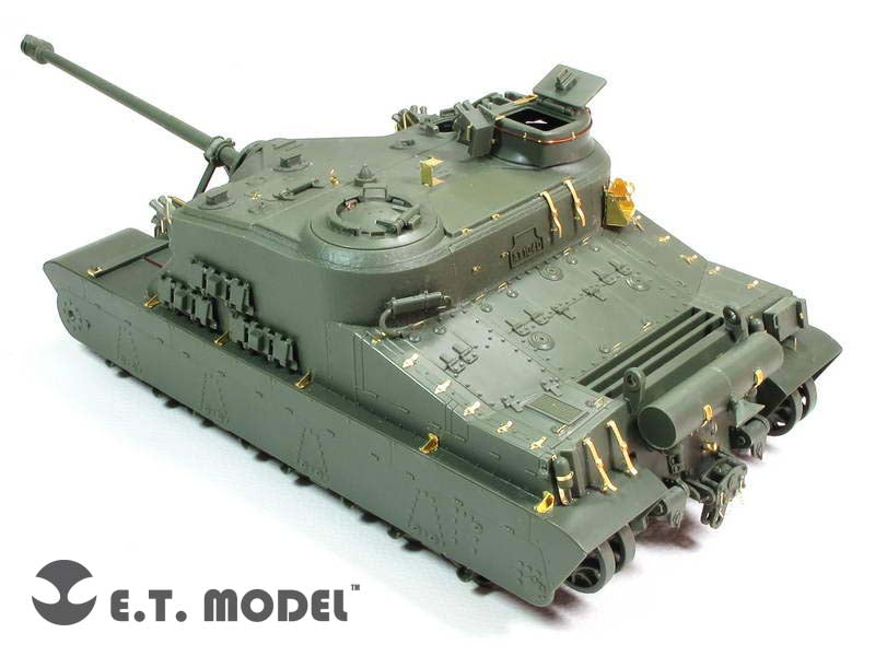 E.T. Model 1:35 WWII British Heavy Assault Tank A39 Tortoise Detail Set