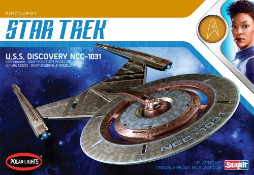 Polar Lights 1/2500 Star Trek U.S.S. Discovery 2T Plastic Model Kit