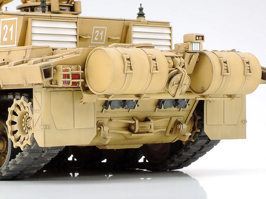 Tamiya 1:35 British Main Battle Tank Challenger 2 (Desertised) Plastic Model Kit