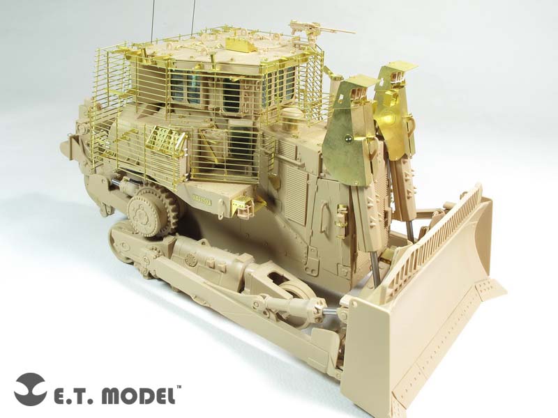 E.T. Model 1:35 Israeli D9R Armored Bulldozer slat armour Detail Set