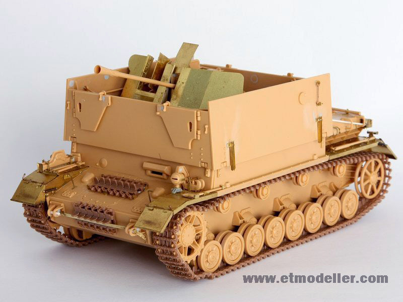 E.T. Model 1:35 WWII German Flakpanzer IV Möbelwagen Detail Set