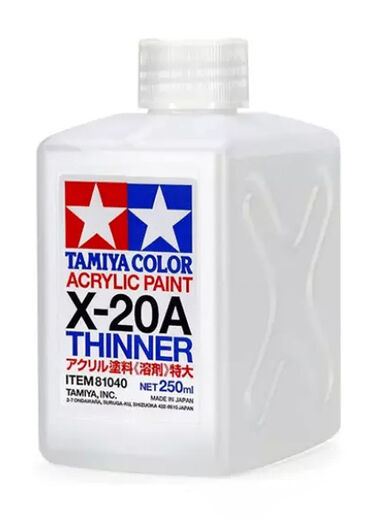 Tamiya Color Acrylic Paint X-20A Thinners 250ml