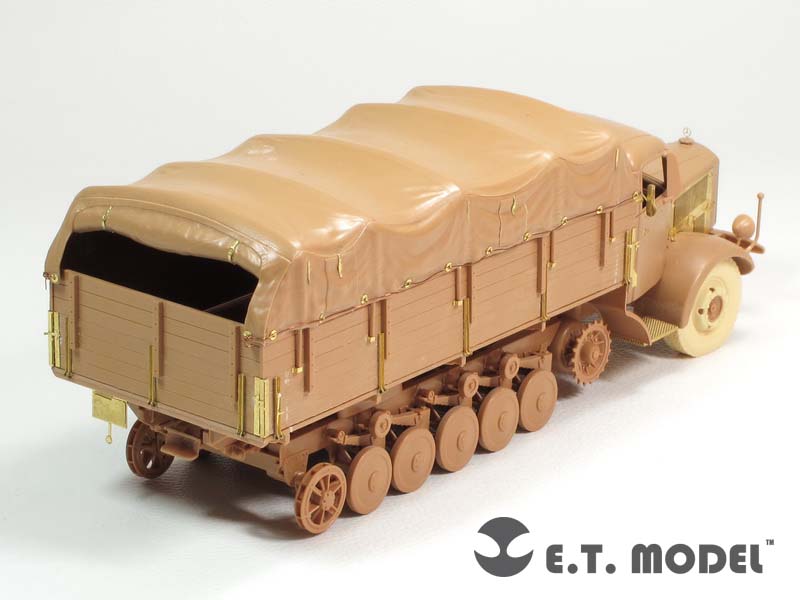 E.T. Model 1:35 WWII German Heavy Halftrack L 4500 R MAULTIER Detail Set