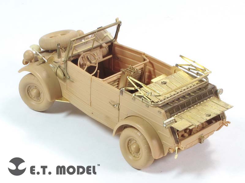 E.T. Model 1:35 WWII German Kübelwagen Type 82 Detail Set