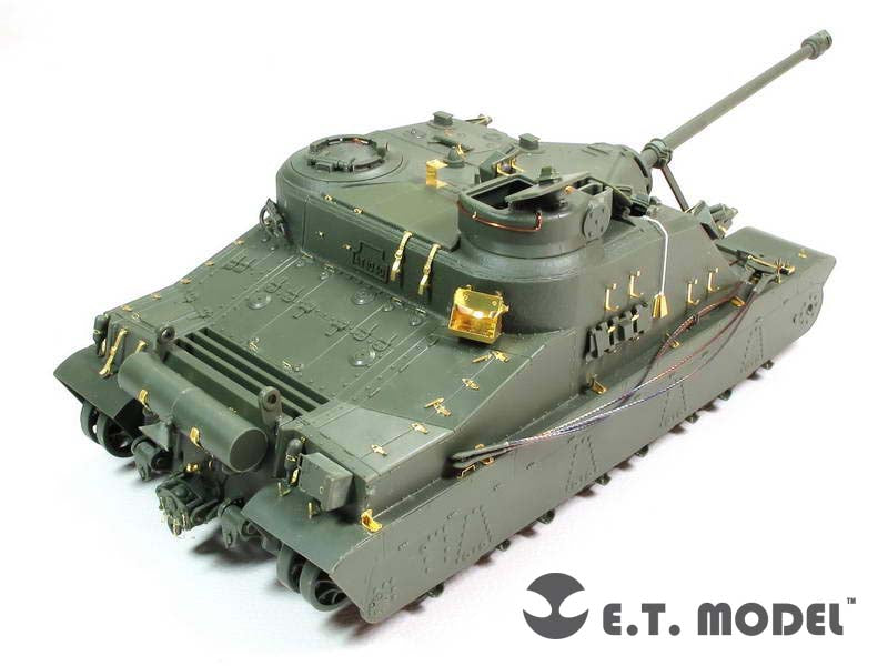 E.T. Model 1:35 WWII British Heavy Assault Tank A39 Tortoise Detail Set