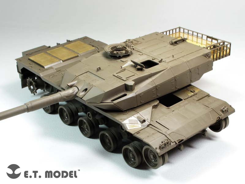 E.T. Model 1:35 JGSDF TYPE 10 Tank Engine & Turret Rack Grills