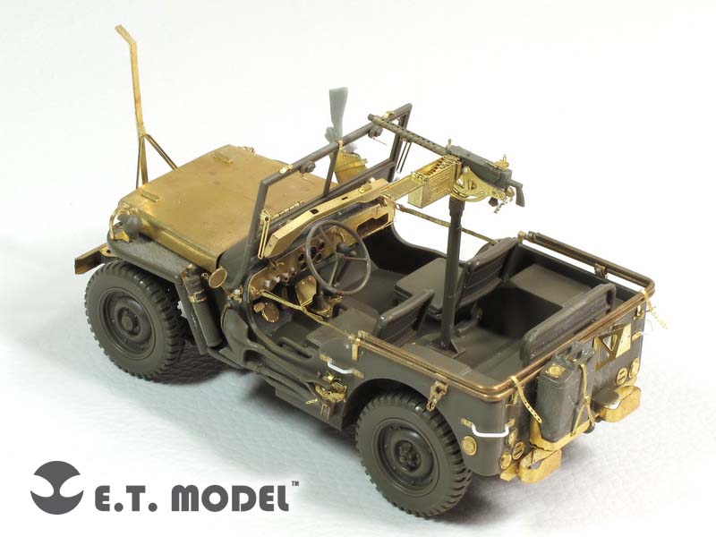 E.T. Model 1:35 WWII U.S. Willys MB Jeep Detail Set