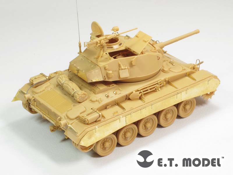 E.T. Model 1:35 WWII US Light Tank M-24 ‘chaffee' (Early Prod.) Detail Set