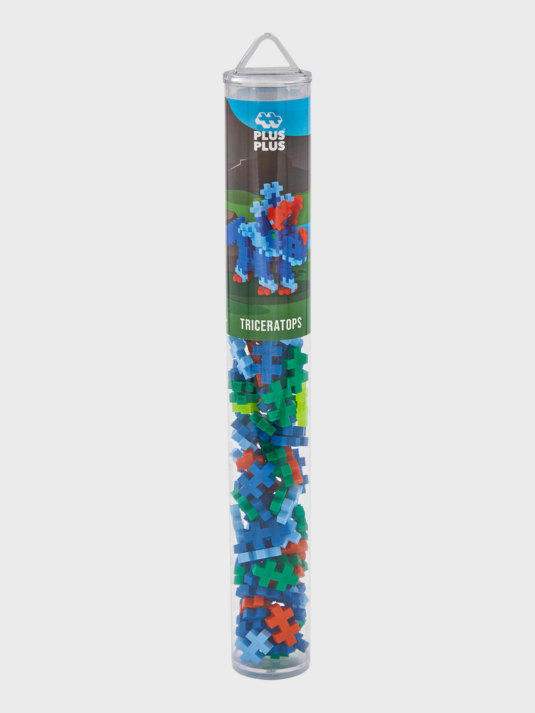 Plus Plus Triceratops 100pce Tube