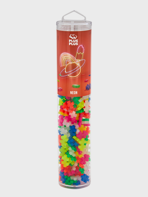 Plus Plus Neon Colourmix 240pce tube