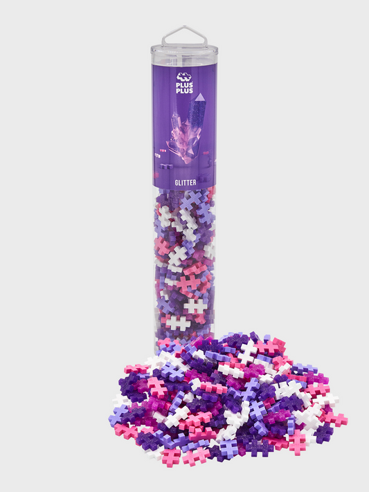 Plus Plus Glitter Colourmix 240pce tube