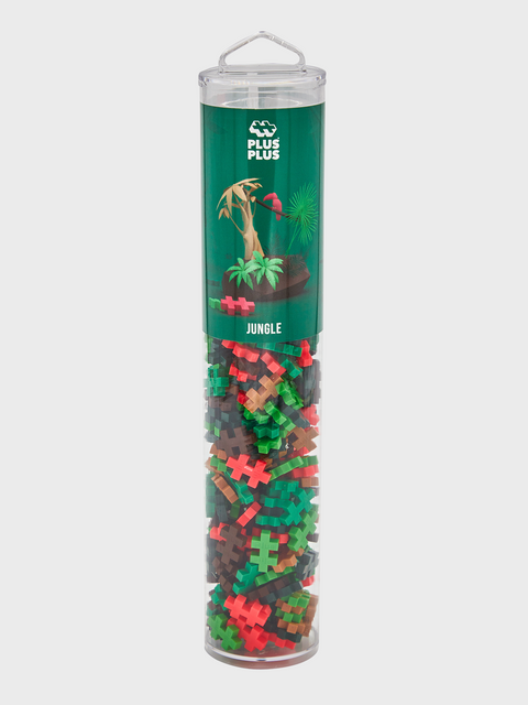 Plus Plus Jungle Colourmix 240pce tube