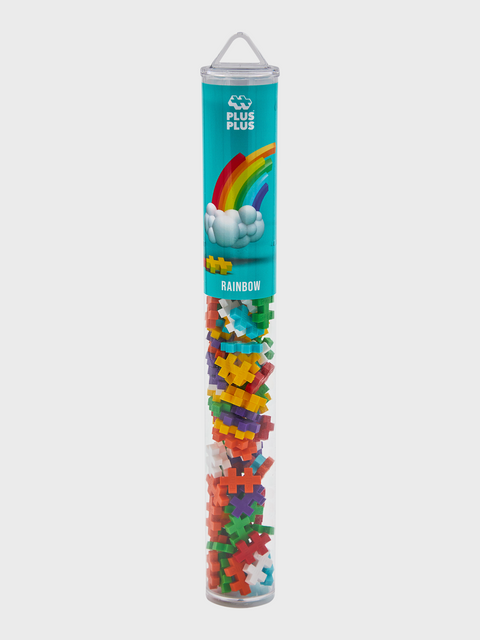 Plus Plus Rainbow Colourmix 100pce Tube