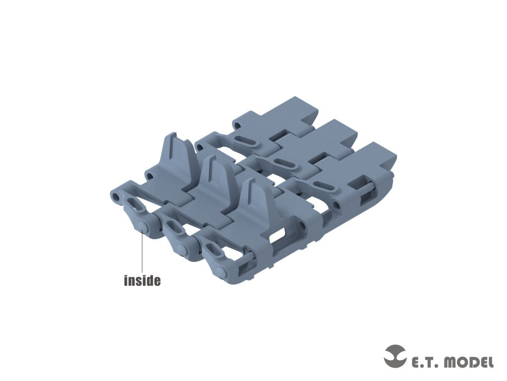 E.T. Model 1/35 WWII German Pz.Kpfw.III/IV（Ostketten）Workable Track(3D Printed)