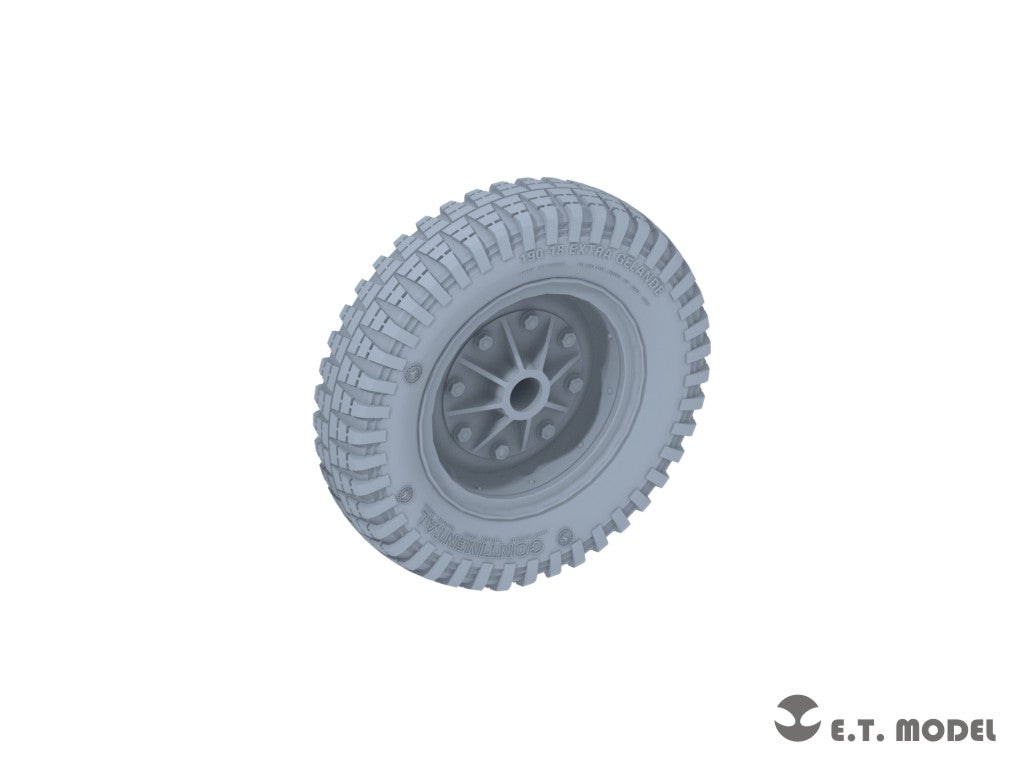 E.T. Model 1/35 WWII German Sd.kfz.251/Sd.kfz.11 Sagged Front Wheels